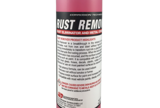 Thử nghiệm sản phẩm Rust Remover trong việc tẩy bỏ rỉ sét trên kim loại